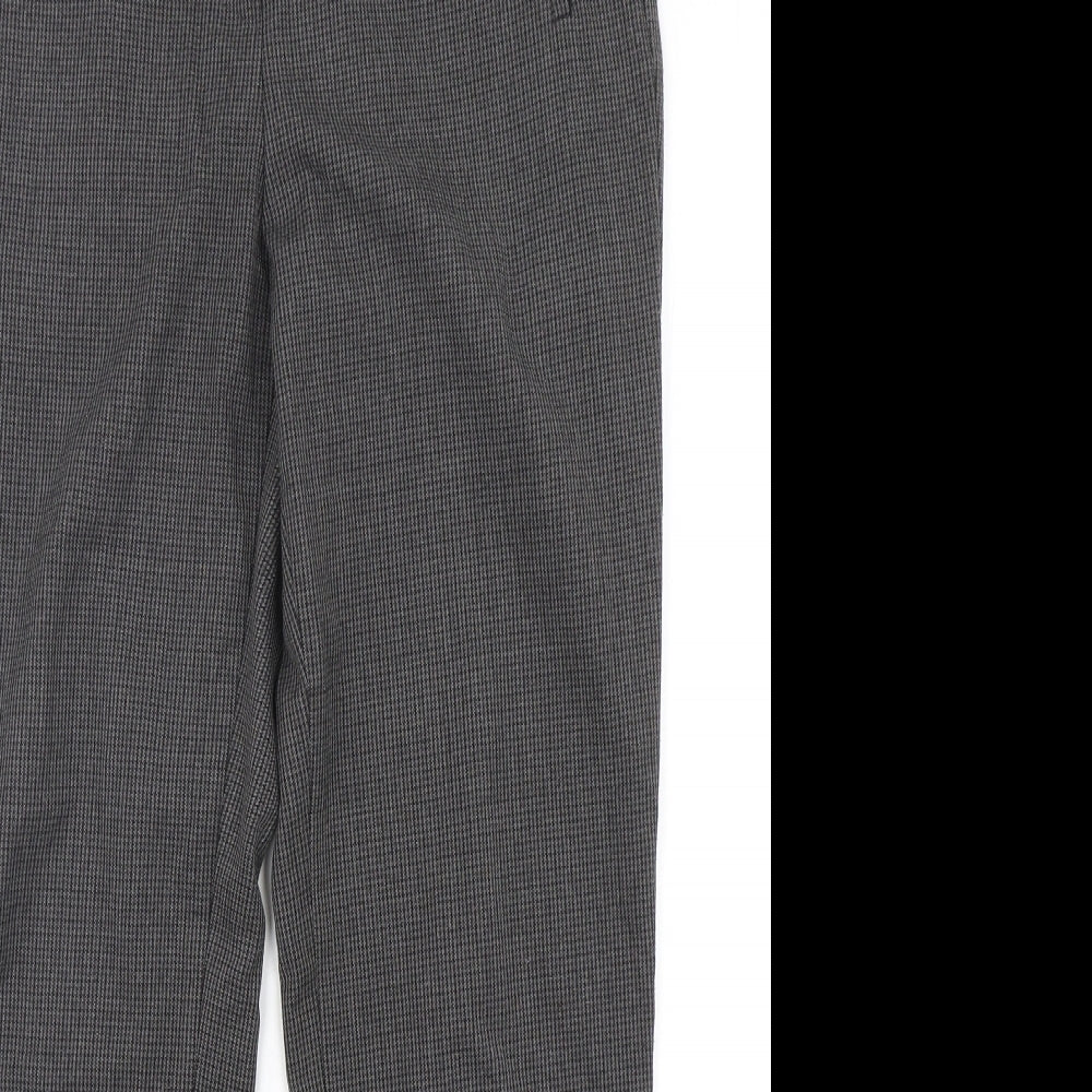 Womens UK Size 10 Marks and Spencer Slim Fit  Grey Trousers