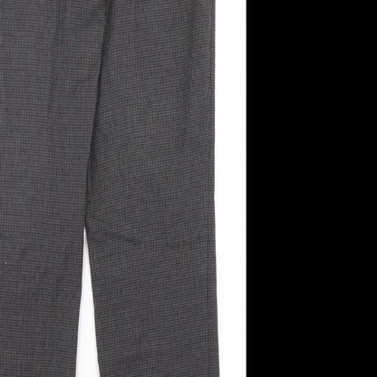 Womens UK Size 10 Marks and Spencer Slim Fit  Grey Trousers