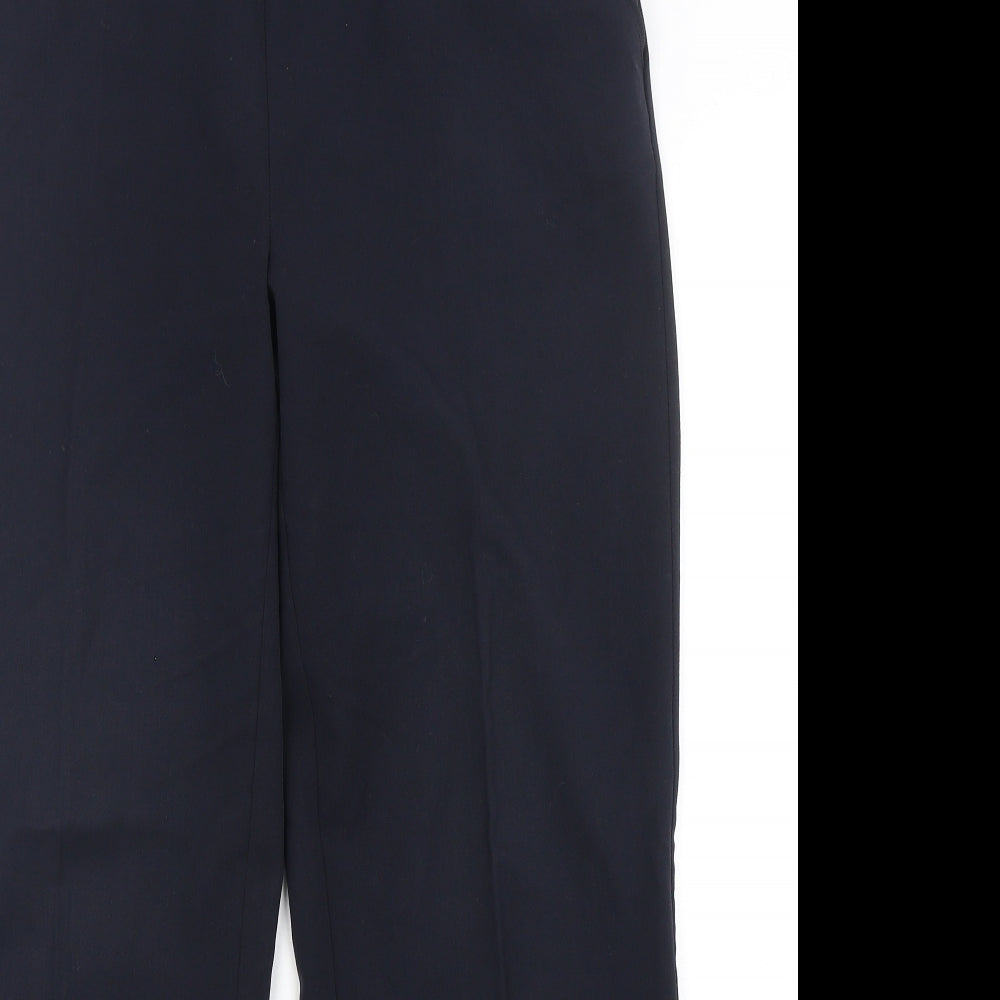 Womens UK Size 14 Papaya Regular Fit  Blue Trousers