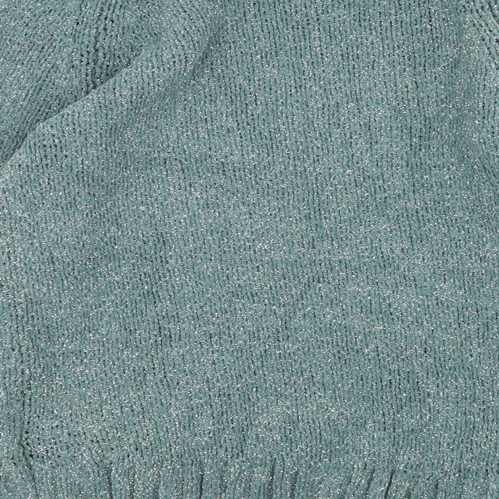 Womens UK Size XS H&M Green Pullover Jumper
