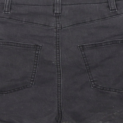 Denim Co Womens Black  Polyester Sailor Shorts Size 8 L3 in Regular Button