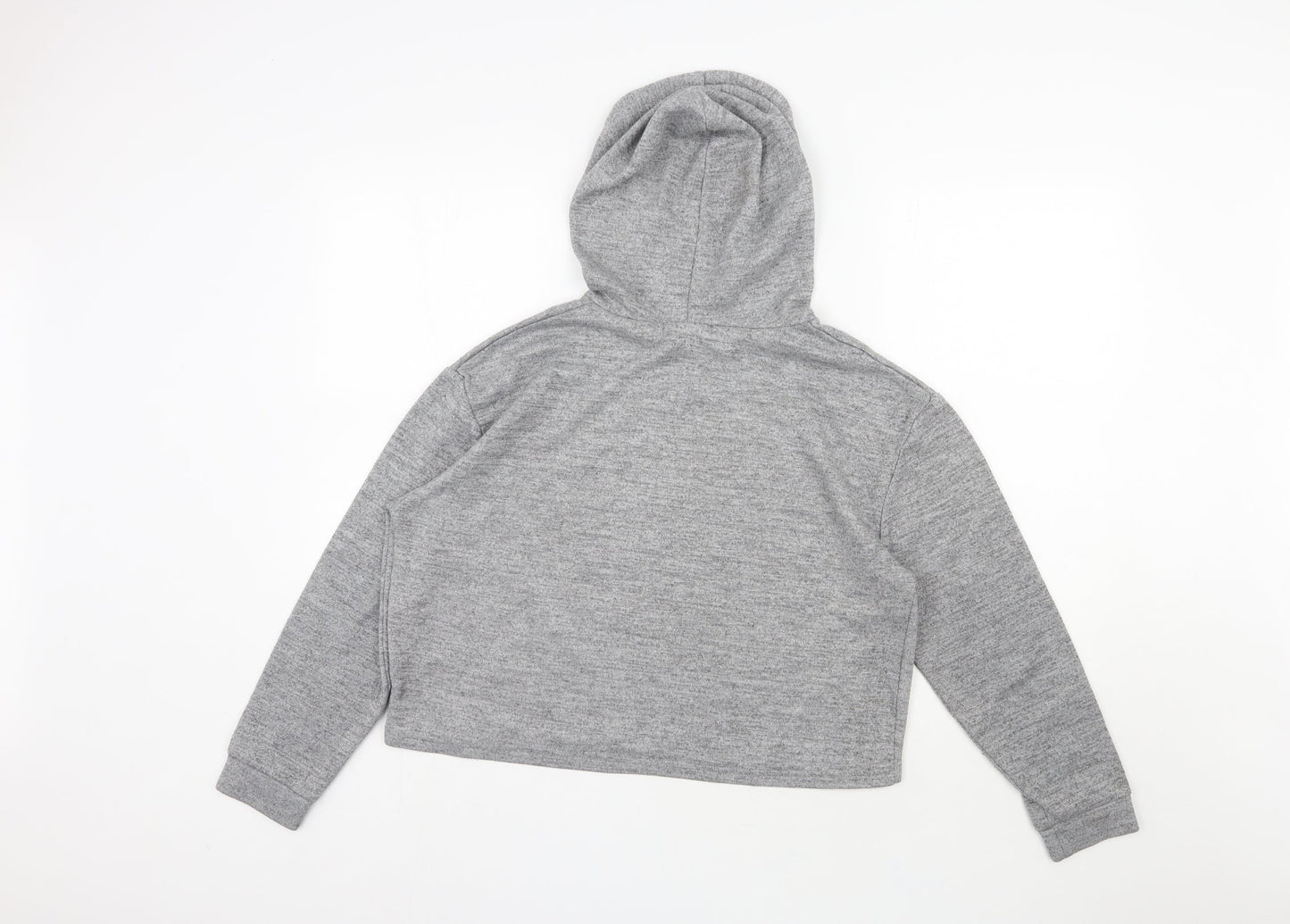 Primark Womens Grey  Polyester Pullover Hoodie Size L  Pullover