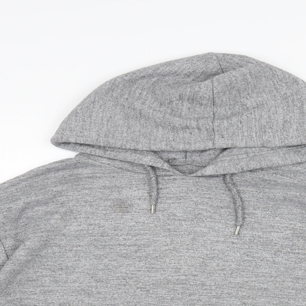 Primark Womens Grey  Polyester Pullover Hoodie Size L  Pullover