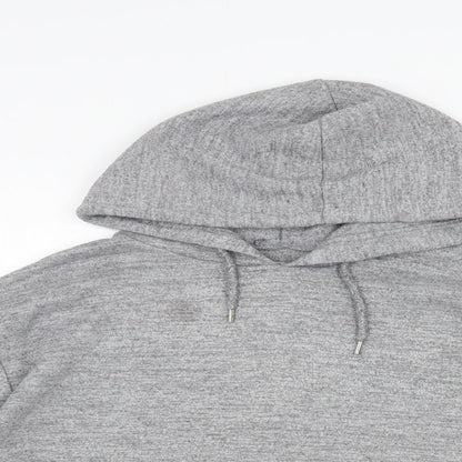 Primark Womens Grey  Polyester Pullover Hoodie Size L  Pullover