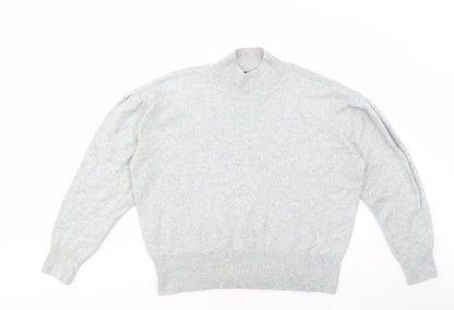 Womens UK Size L Marks and Spencer Grey Pullover Jumper