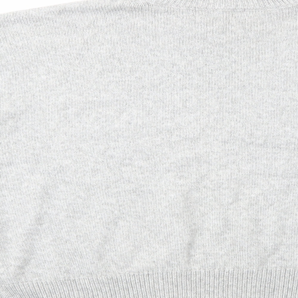 Womens UK Size L Marks and Spencer Grey Pullover Jumper