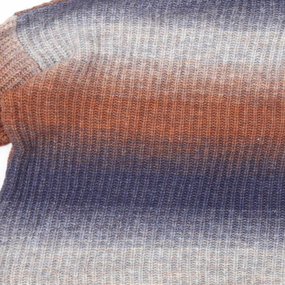 Womens UK Size S Pep & Co Multicoloured Pullover Jumper