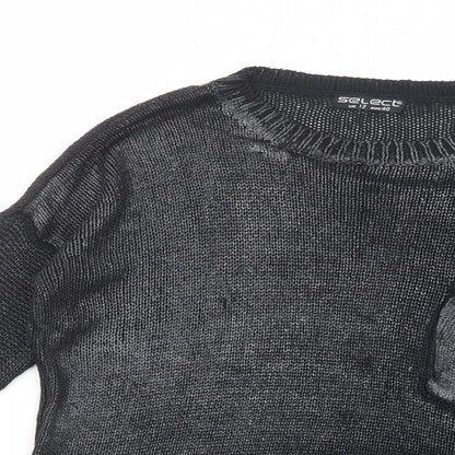 Womens UK Size 12 Select Grey Pullover Jumper