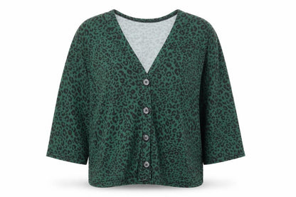 Womens UK Size S New Look Green Basic Button-Up