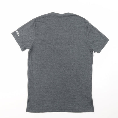 Mens UK Size L Gildan Grey  T-Shirt