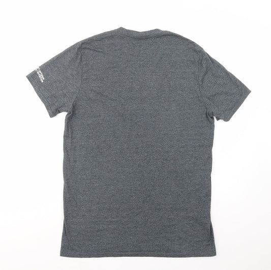 Mens UK Size L Gildan Grey  T-Shirt