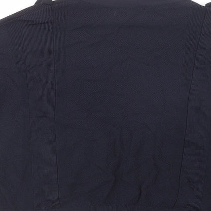 Womens UK Size 12 Per Una Blue Cardigan Jumper