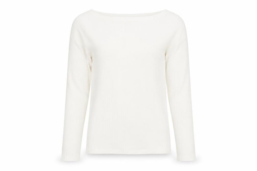 Womens UK Size 10 Boohoo White Pullover Jumper