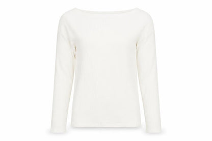 Womens UK Size 10 Boohoo White Pullover Jumper