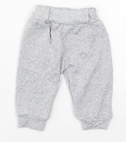 SheIn Girls Grey  Cotton Sweatpants Trousers Size 0-3 Months