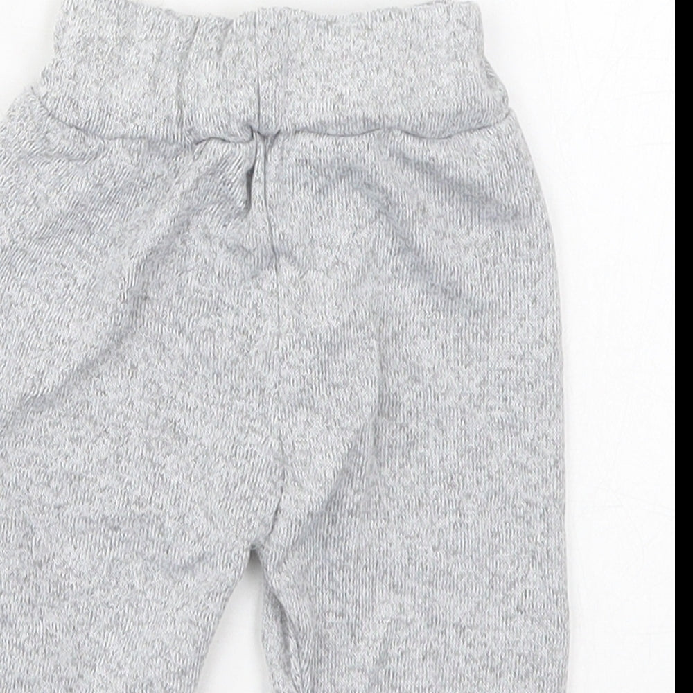 SheIn Girls Grey  Cotton Sweatpants Trousers Size 0-3 Months