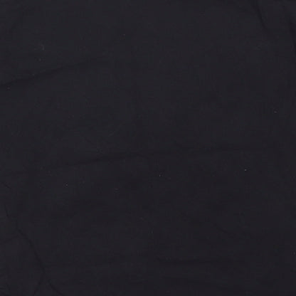 Fruit of the Loom Boys Black  Cotton Basic T-Shirt Size 9-10 Years Crew Neck Pullover - Cobra Kai
