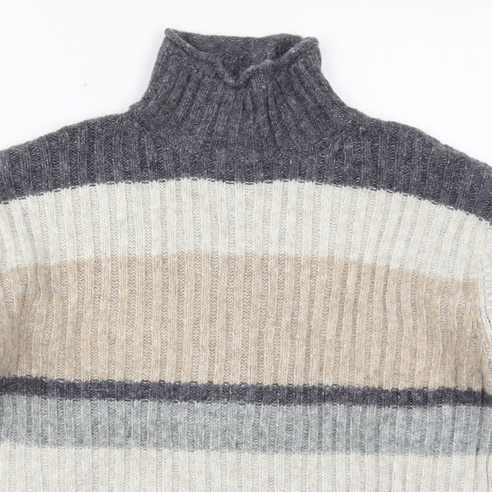 Womens UK Size M Marks and Spencer Beige Pullover Jumper