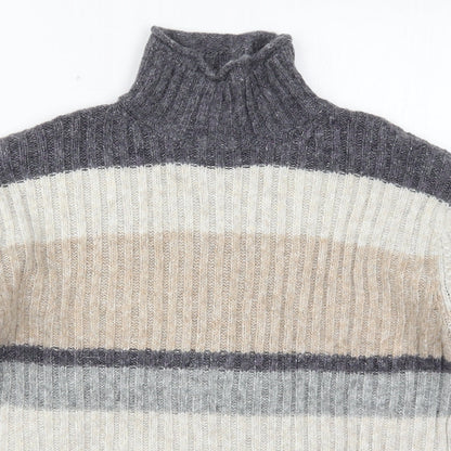 Womens UK Size M Marks and Spencer Beige Pullover Jumper