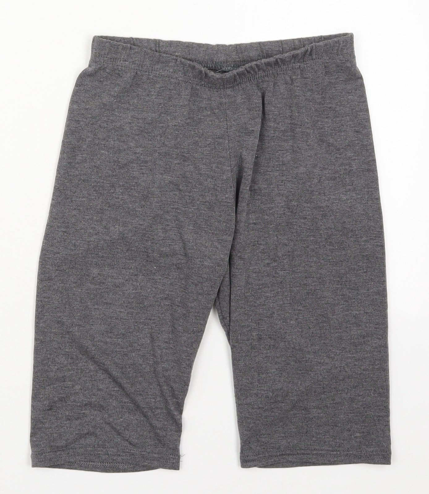 I SAW IT FIRST Womens Grey  Viscose Biker Shorts Size 8 L9 in Regular