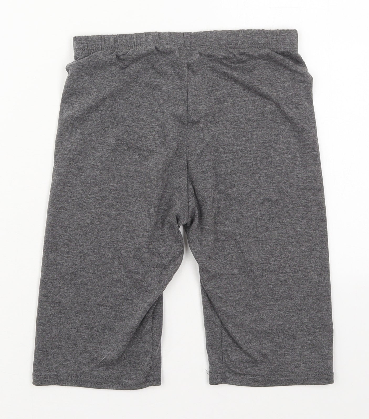 I SAW IT FIRST Womens Grey  Viscose Biker Shorts Size 8 L9 in Regular