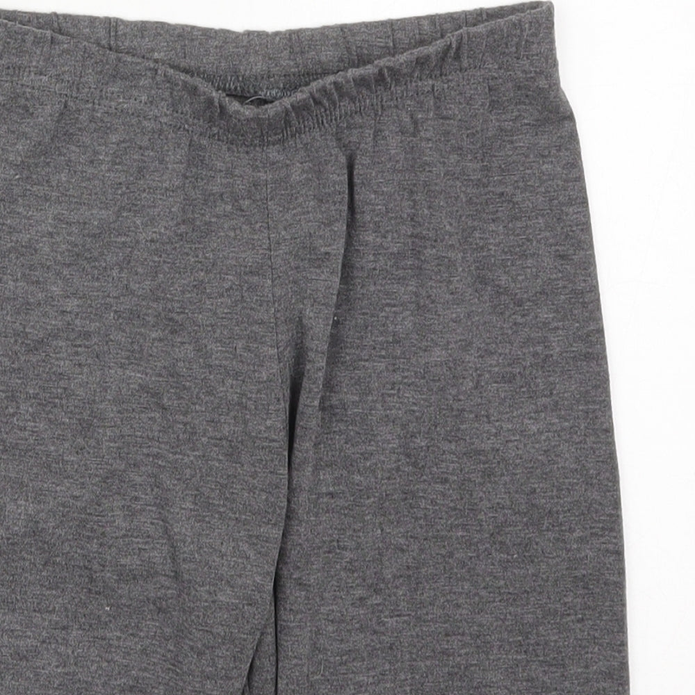 I SAW IT FIRST Womens Grey  Viscose Biker Shorts Size 8 L9 in Regular