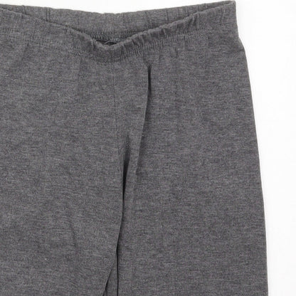 I SAW IT FIRST Womens Grey  Viscose Biker Shorts Size 8 L9 in Regular