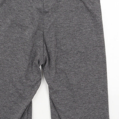 I SAW IT FIRST Womens Grey  Viscose Biker Shorts Size 8 L9 in Regular