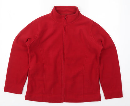 Womens UK Size 14 Isle Red Jacket