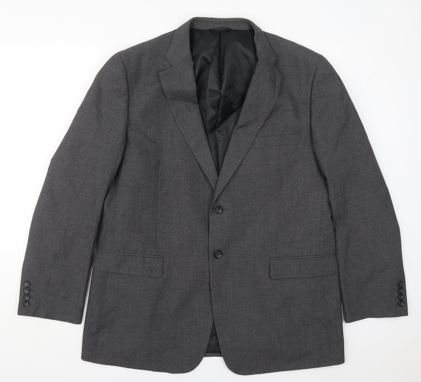 Mens UK Size 46 Marks and Spencer Regular Grey Suit Jacket