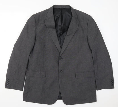 Mens UK Size 46 Marks and Spencer Regular Grey Suit Jacket