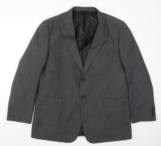 Mens UK Size 46 Marks and Spencer Regular Grey Suit Jacket