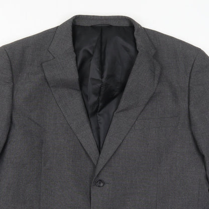 Mens UK Size 46 Marks and Spencer Regular Grey Suit Jacket