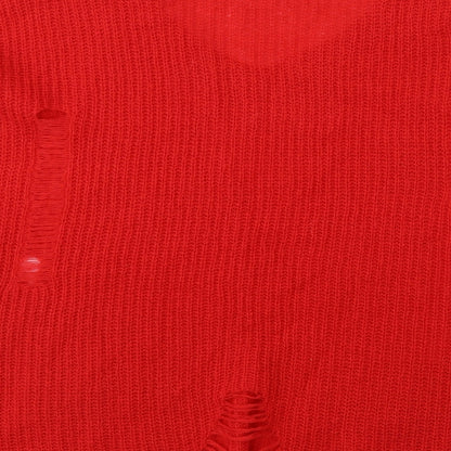 Womens UK Size 10 Atmosphere Red Pullover Jumper