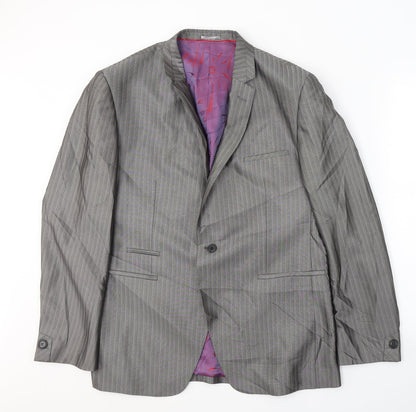 Mens UK Size 44 Milan Collection Regular Grey Suit Jacket