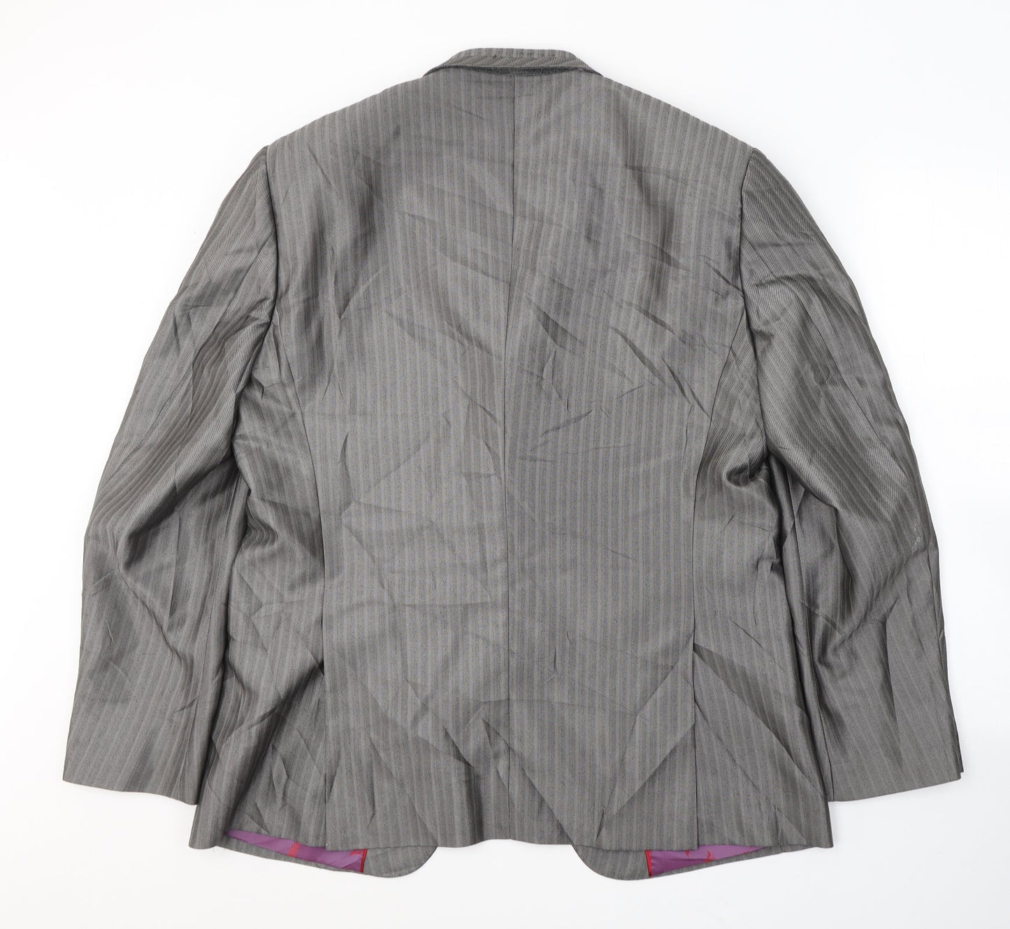 Mens UK Size 44 Milan Collection Regular Grey Suit Jacket