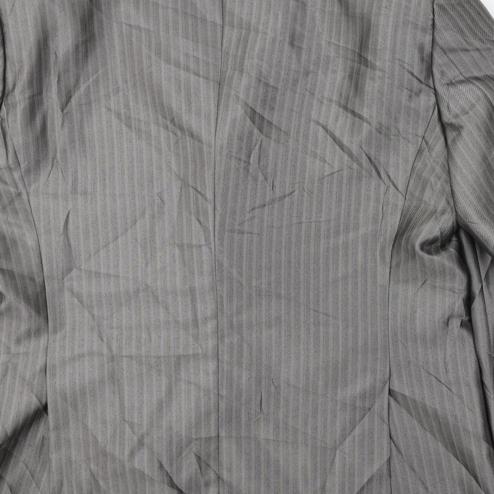 Mens UK Size 44 Milan Collection Regular Grey Suit Jacket