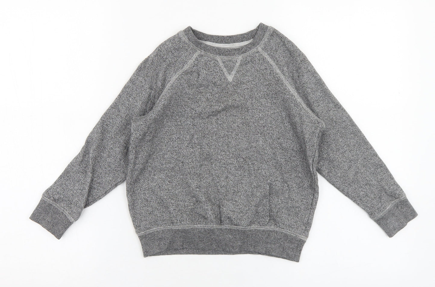 NEXT Boys Grey  100% Cotton Pullover Sweatshirt Size 6-7 Years  Pullover