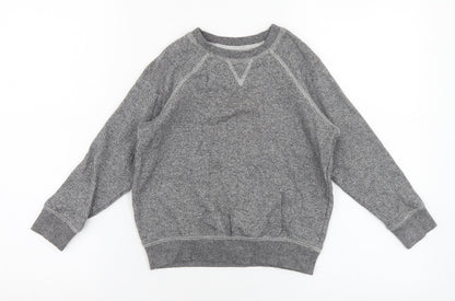 NEXT Boys Grey  100% Cotton Pullover Sweatshirt Size 6-7 Years  Pullover