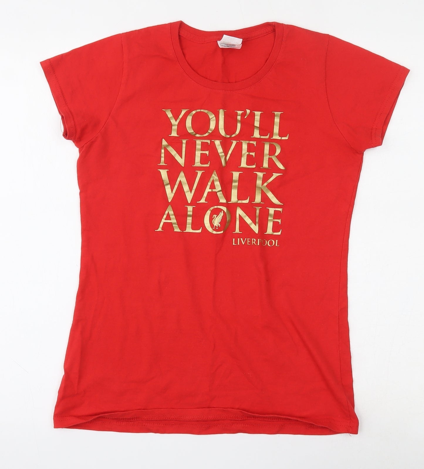Mens UK Size S Fruit of the Loom Red  T-Shirt