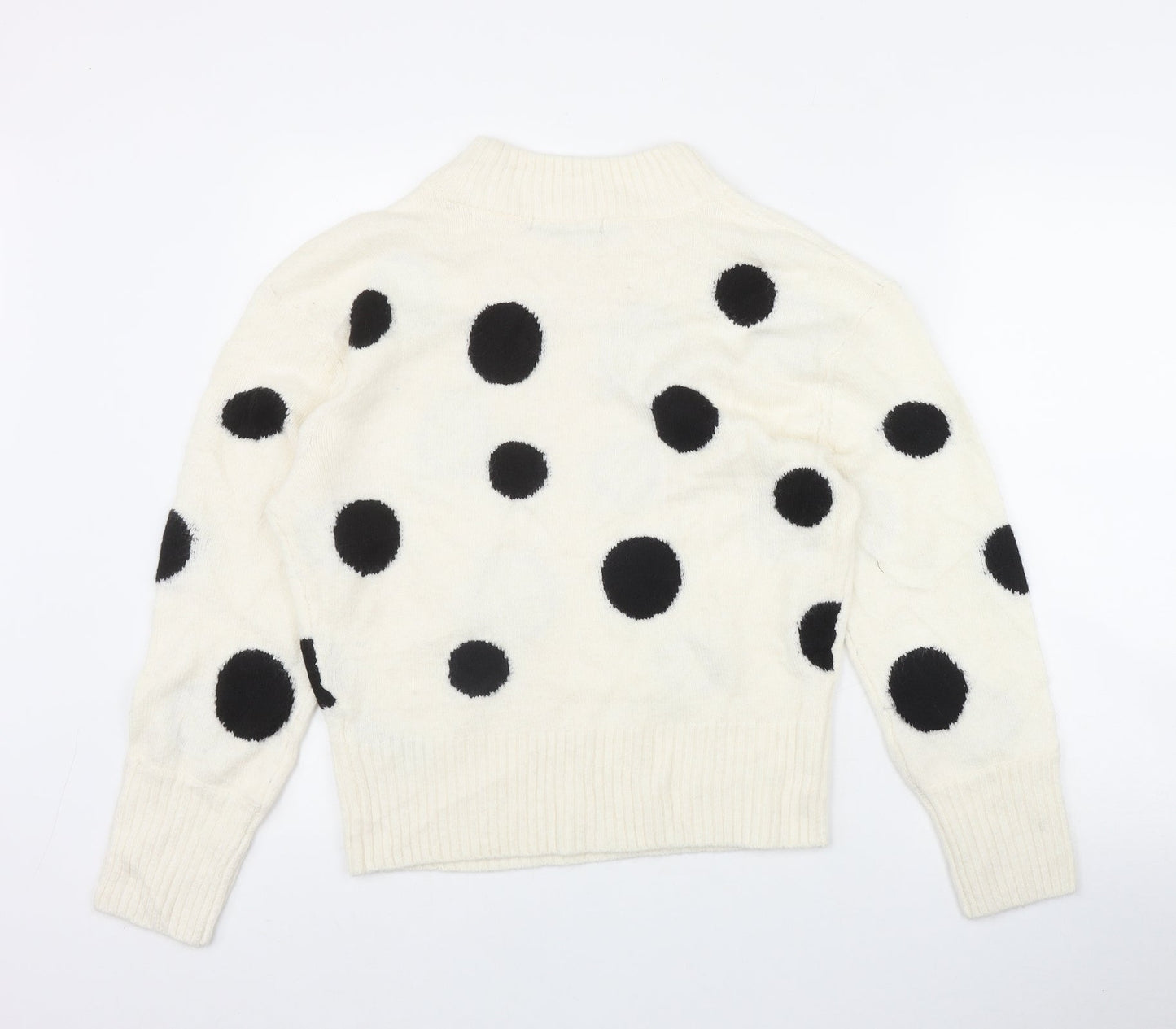 Womens UK Size S Marks and Spencer Ivory Pullover Jumper