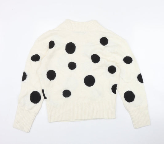 Womens UK Size S Marks and Spencer Ivory Pullover Jumper