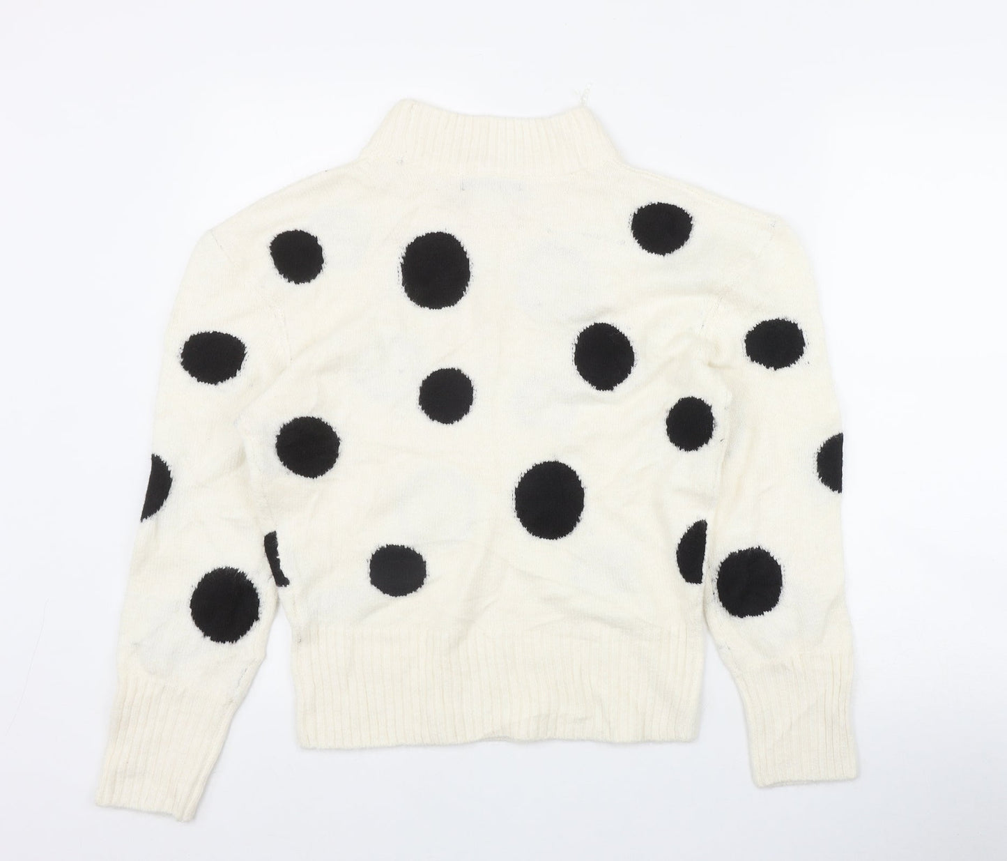 Womens UK Size XS Marks and Spencer Ivory Pullover Jumper