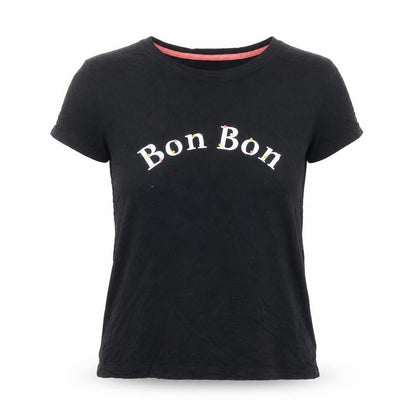 Womens UK Size M Oasis Black Basic T-Shirt