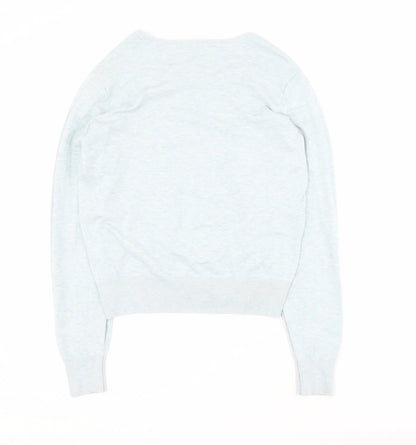 Womens UK Size S H&M Blue Pullover Jumper