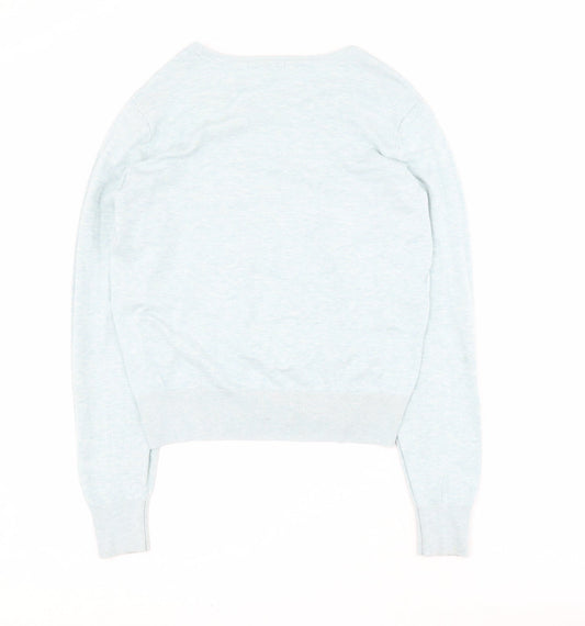 Womens UK Size S H&M Blue Pullover Jumper