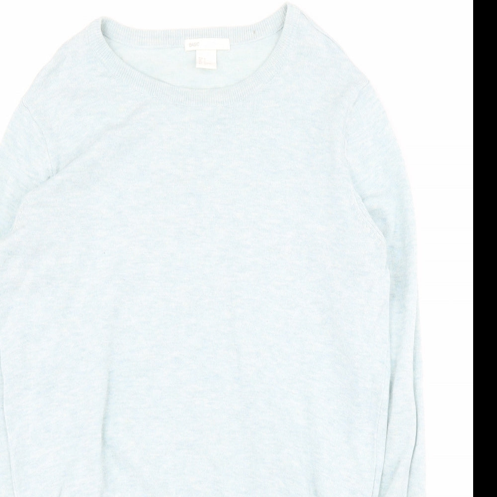 Womens UK Size S H&M Blue Pullover Jumper