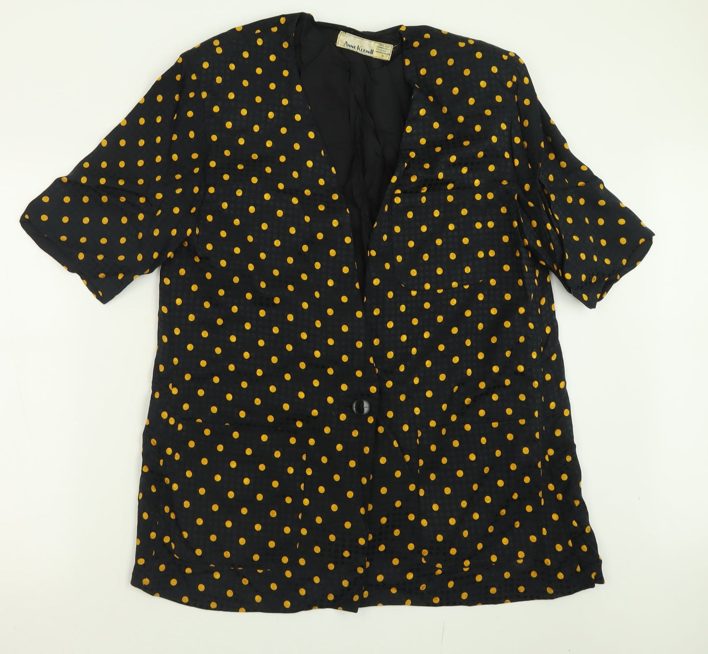 Womens UK Size S Anne Klein Black Jacket