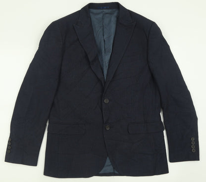 Mens UK Size 40 NEXT Regular Blue Suit Jacket