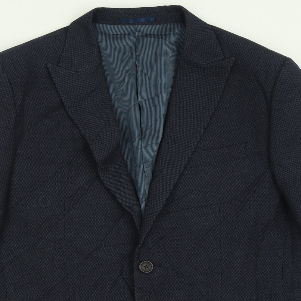 Mens UK Size 40 NEXT Regular Blue Suit Jacket